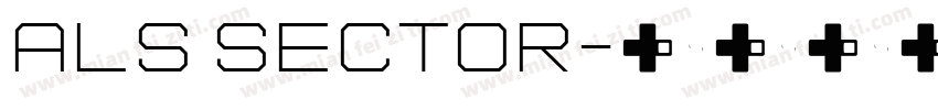 ALS Sector字体转换